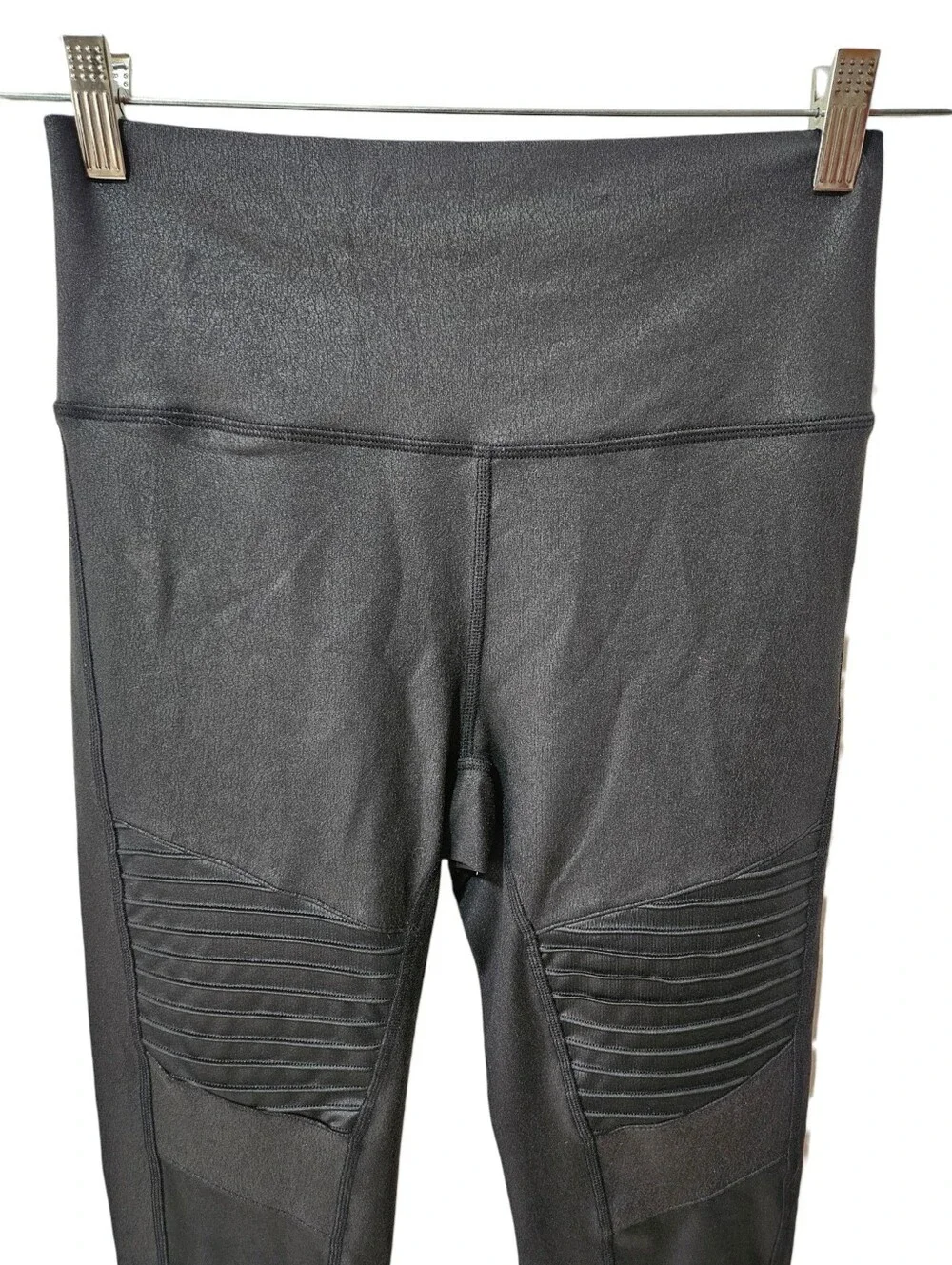 ALO Yoga Moto Leggings L Black